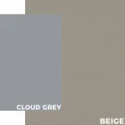 Modernt utomhus soffbord i aluminium och laminat - Carmine2 Viadurini