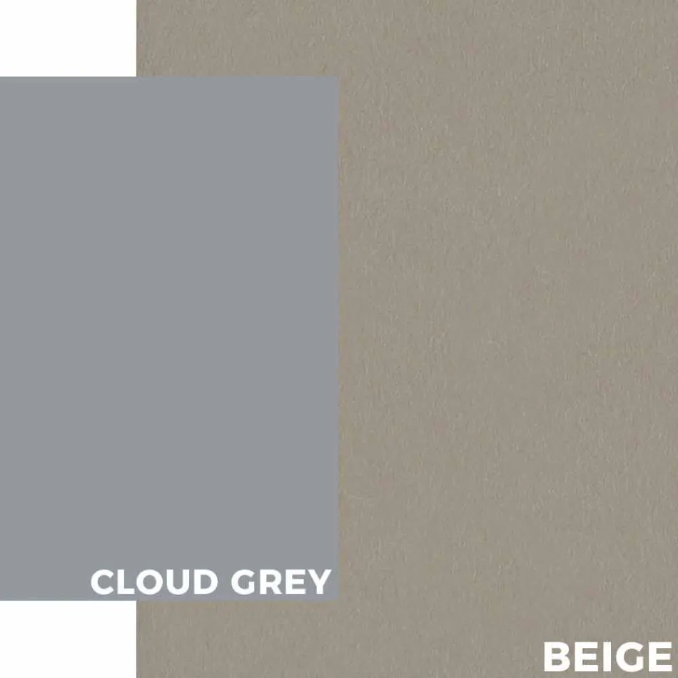 Modernt utomhus soffbord i aluminium och laminat - Carmine2 Viadurini