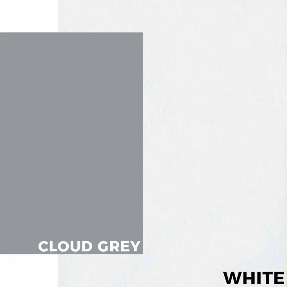 Modernt utomhus soffbord i aluminium och laminat - Carmine2 Viadurini