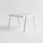 Modernt utomhus soffbord i aluminium och laminat - Carmine2 Viadurini