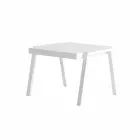 Modernt utomhus soffbord i aluminium och laminat - Carmine2 Viadurini