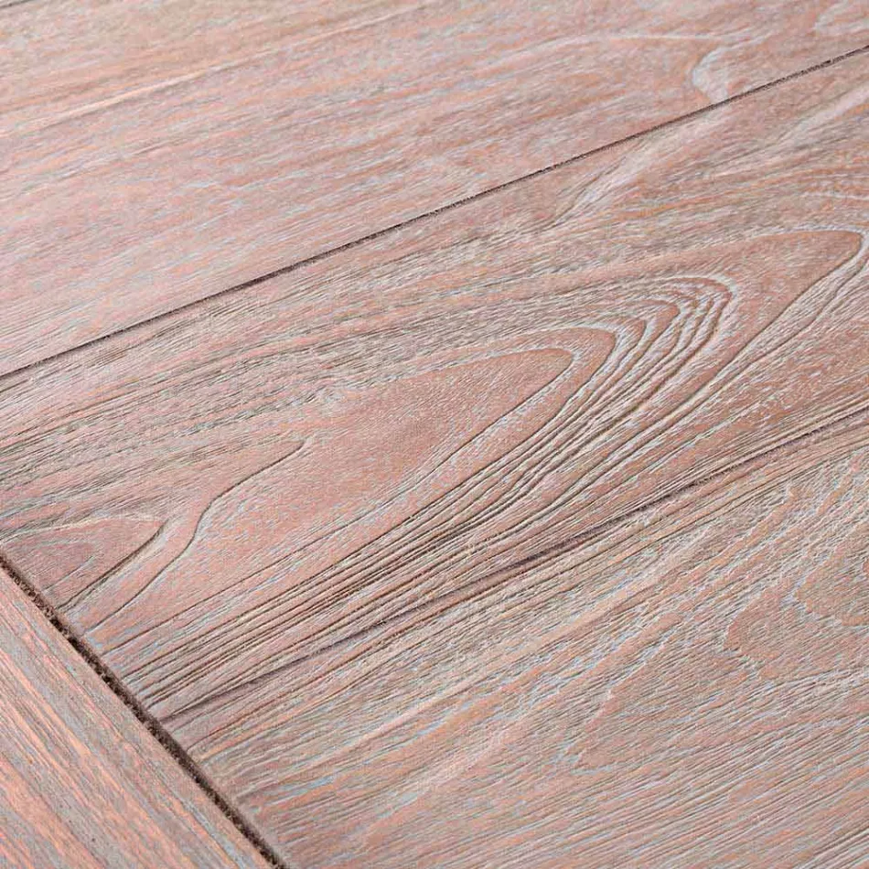 Homemotion - Nusadua Natural Low Teak Design utomhus soffbord Viadurini