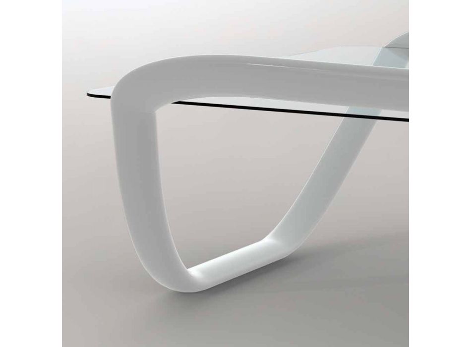 Modernt designglas sidobord och Adamantx® Continuum Viadurini