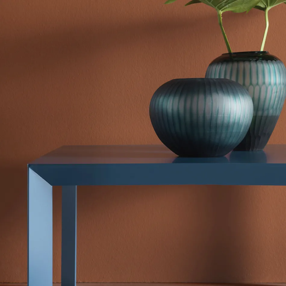 Square Design Metal Soffbord i 2 storlekar - Josyane Viadurini