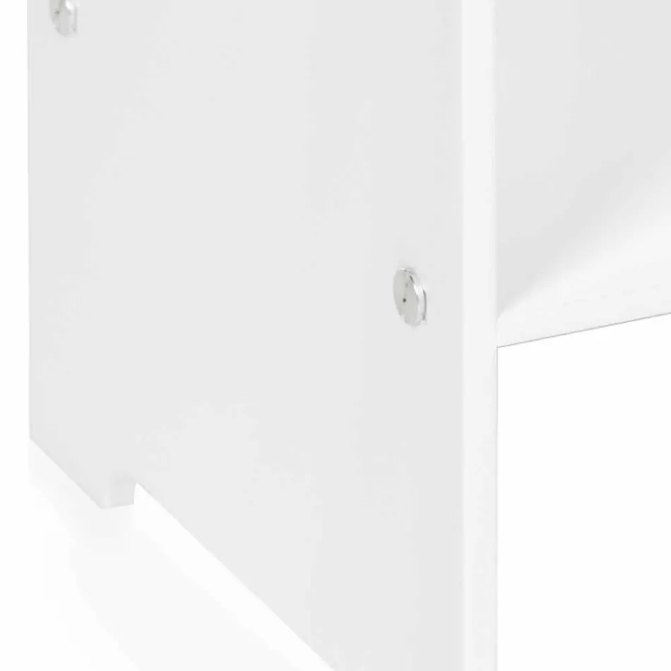 Soffbord / säng Mimi white modern design, tillverkad i Italien Viadurini