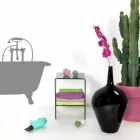 Soffbord / säng tonade transparent Mimi modern design, tillverkad i Italien Viadurini