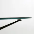 Soffbord med rund skiva Tillverkat i stengods Tillverkat i Italien - Siste Viadurini