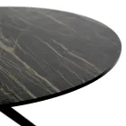 Soffbord med rund skiva Tillverkat i stengods Tillverkat i Italien - Siste Viadurini