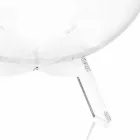 Soffbord / runda blå container Biffy, modern design tillverkad i Italien Viadurini