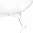 Soffbord / rund svart låda Biffy, modern design tillverkad i Italien Viadurini