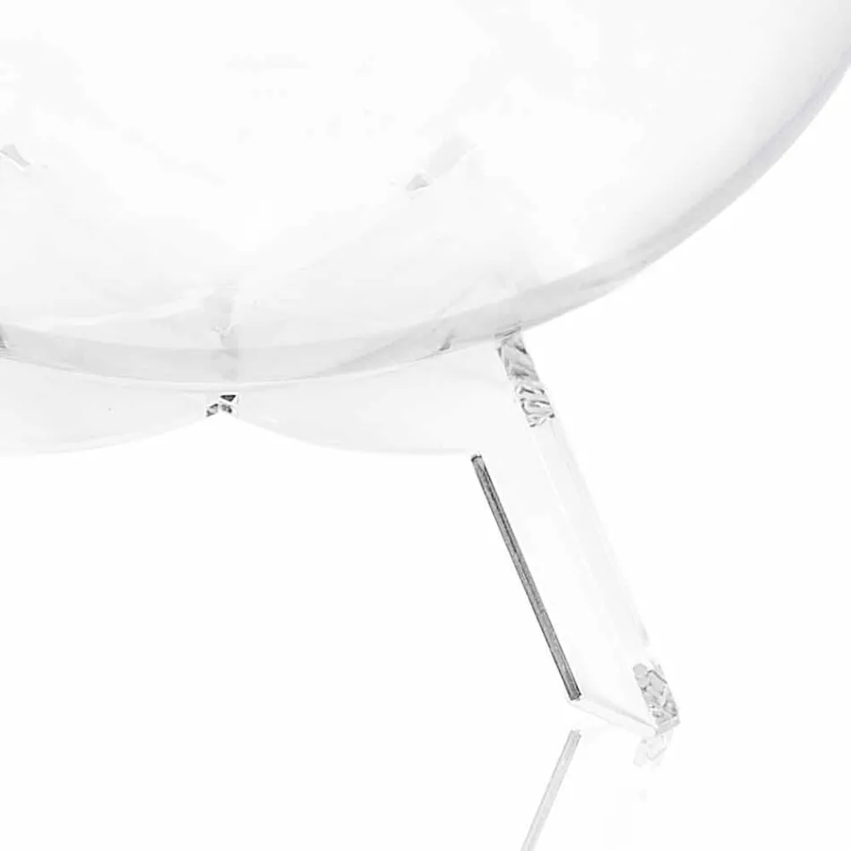 Soffbord / rund svart låda Biffy, modern design tillverkad i Italien Viadurini