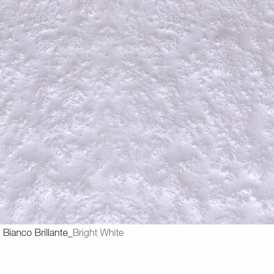 Soffbord i smidd kristall och metall tillverkad i Italien - Montebianco Viadurini