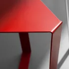 Made in Italy Designfärgat metallsoffbord - Yasmine Viadurini