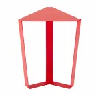Soffbord i färgad metall av modern italiensk design - Yasmine Viadurini