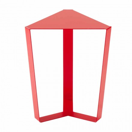 Soffbord i färgad metall av modern italiensk design - Yasmine Viadurini