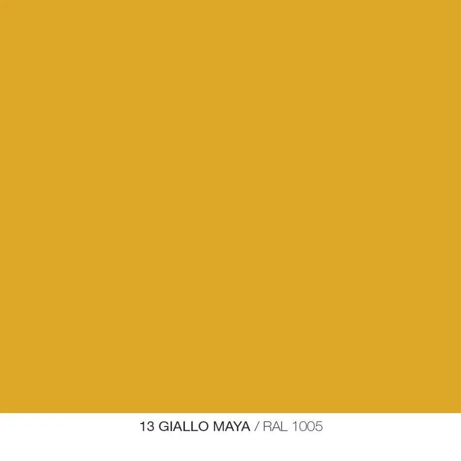 Runt soffbord i metall, design i olika färger och 2 storlekar - Olesya Viadurini