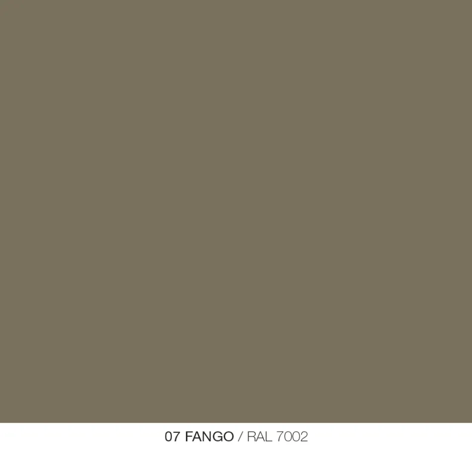 Runt soffbord i metall, design i olika färger och 2 storlekar - Olesya Viadurini