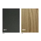 Modernt transformerande soffbord i trä och metall tillverkad i Italien - Fabio Viadurini