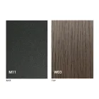 Modernt transformerande soffbord i trä och metall tillverkad i Italien - Fabio Viadurini