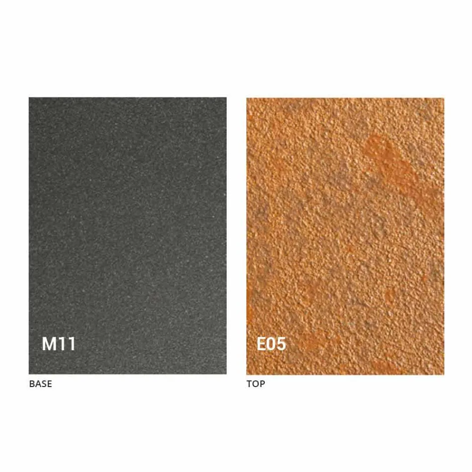 Omvandlingsbart soffbord med murbruk Effekt Top Made in Italy - Romantic Viadurini