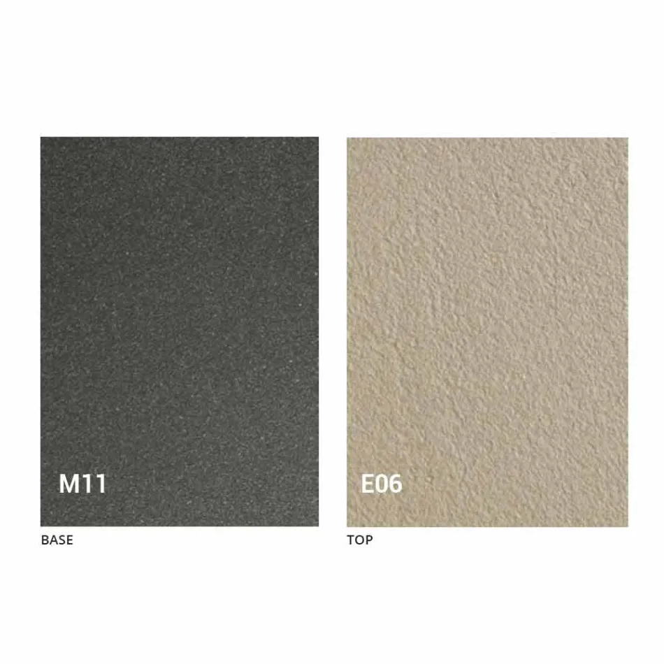 Omvandlingsbart soffbord med murbruk Effekt Top Made in Italy - Romantic Viadurini