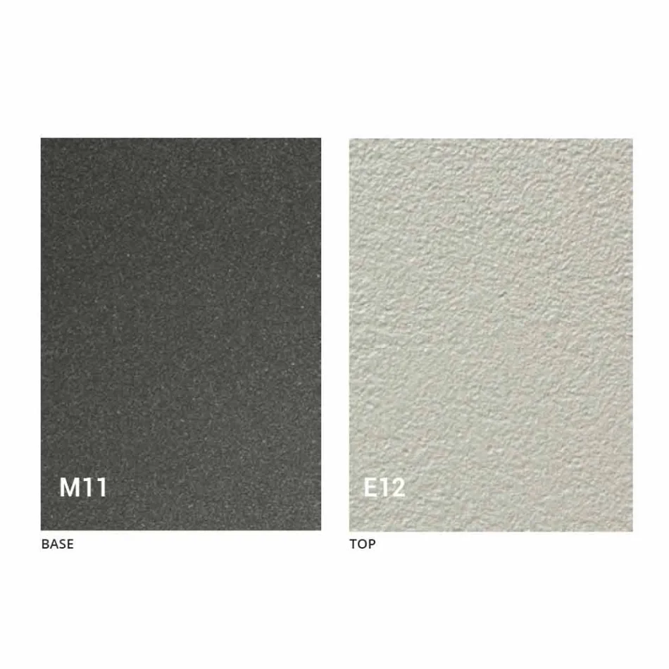 Omvandlingsbart soffbord med murbruk Effekt Top Made in Italy - Romantic Viadurini