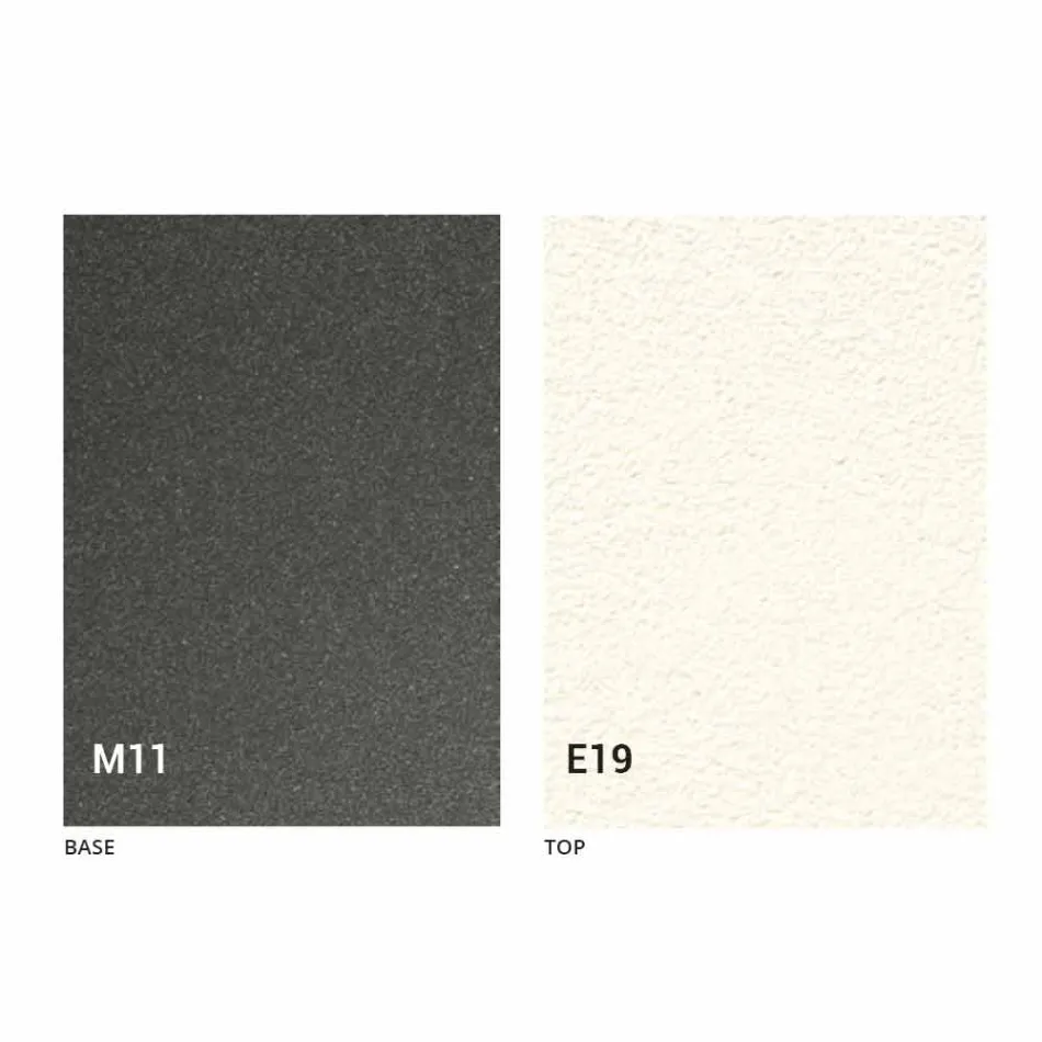 Omvandlingsbart soffbord med murbruk Effekt Top Made in Italy - Romantic Viadurini