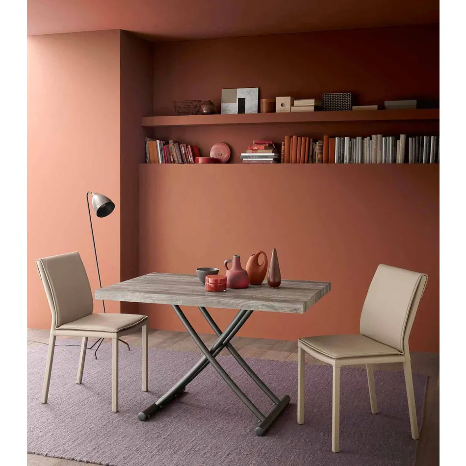 Soffbord omvandlingsbart till ett Made in Italy design köksbord - Genio Viadurini