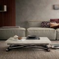 Modernt transformerande soffbord i trä och metall tillverkat i Italien - Gabri