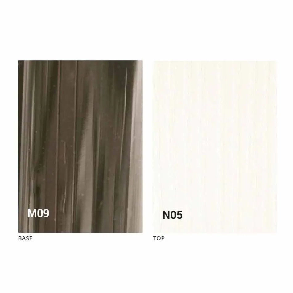 Modernt omvandlingsbart soffbord i trä och metall tillverkat i Italien - Gabri Viadurini