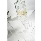 Soffbord i transparent plexiglas inomhus eller utomhus - Platano Viadurini