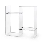 Soffbord i Transparent eller Fume Plexiglas Made in Italy - Janne Viadurini