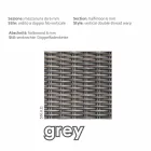 Utomhus bord konstruktion polyeten handvävda Mark Viadurini