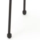 Utomhussoffbord i stål med designerglasskiva - Spumolizia Viadurini