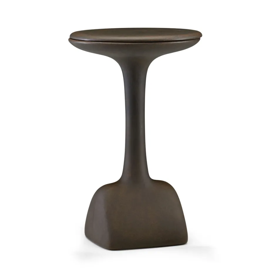 Utomhussoffbord i färgad polyeten 96 cm Tillverkat i Italien - Uliveto Viadurini