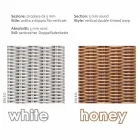 Bord för utomhus tillverkat helt av polyeten flätad handen Matt Viadurini