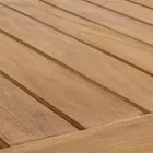 Homemotion Modern Teak Wood utomhusbord - Luanaedmea Viadurini