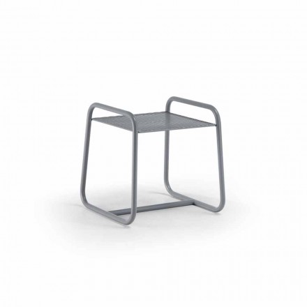 Modernt designat färgat metallsoffbord för vardagsrummet - Karol Viadurini