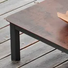 Varaschin System utomhus design bord i målade aluminium Viadurini