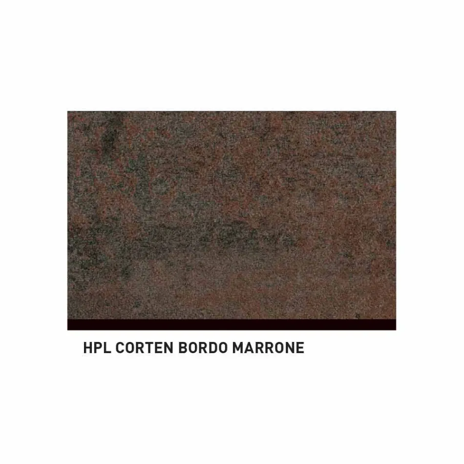 Varaschin System utomhus design bord i målade aluminium Viadurini