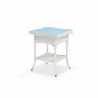 Kaffe Garden 56x56 cm handvävda polyeten Chad Viadurini