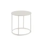 Trädgårdssoffbord i galvaniserat stål i olika storlekar Tillverkat i Italien - Brienne Viadurini