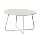 Trädgårdssoffbord i galvaniserat stål Tillverkat i Italien - Brienne Viadurini