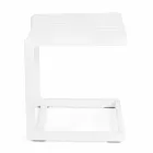 Homemotion målat aluminiums soffbord, 2 stycken - Rodric Viadurini