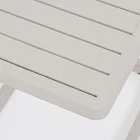 Trädgårdssoffbord i målat aluminium, Homemotion, 2 delar - Rodric Viadurini