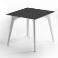Trädgårds soffbord i HPL och polyeten Tillverkat i Italien - Rizia