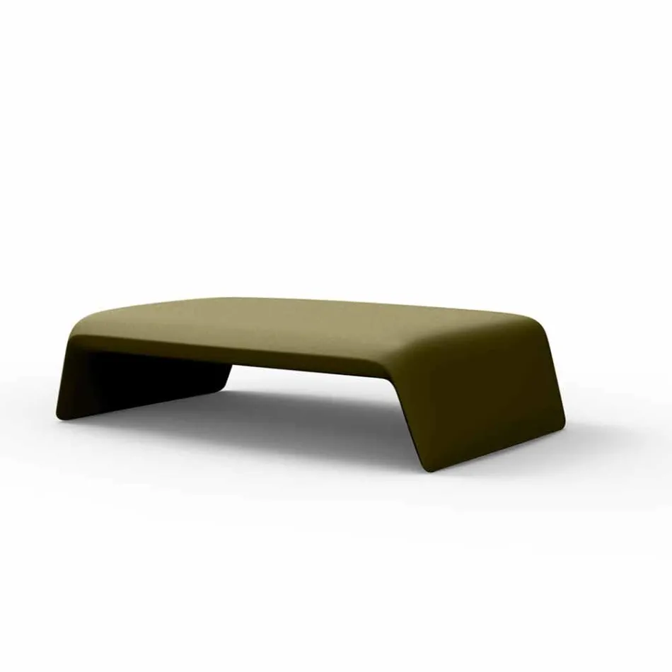 Blow by Vondom polyetylen trädgårdsbord, modern design Viadurini