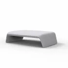 Blow by Vondom polyetylen trädgårdsbord, modern design Viadurini