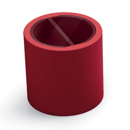 Trädgårdssoffbord i polyeten med behållare tillverkat i Italien - Stracco Viadurini