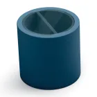 Trädgårdssoffbord i polyeten med behållare Tillverkat i Italien - Stracco Viadurini